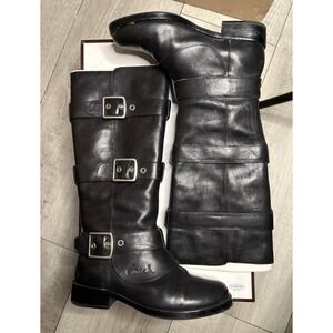Vintage coach women boots size 6 Knee High